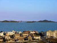 Foto 3: Las islas del Mar Menor se originaron por emisiones volcnicas calcoalcalinas-potsicas durante el Mioceno