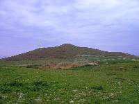 Foto 5: Uno de los ltimos volcanes surgidos en Murcia, el volcn pliocuaternario del Cabezo Negro de Tallante (Cartagena)