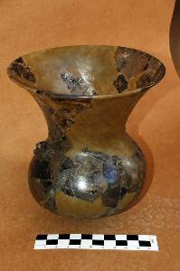 L�mpara de vidrio [L�mpara de vidrio de la Sinagoga de Lorca]