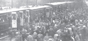 A�o 1909: Murcia. Desplazamiento a Calasparra para asistir a un mitin de Juan de la Cierva