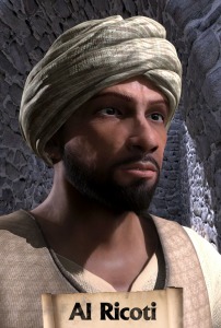 Retrato ficticio de Al-Ricot�