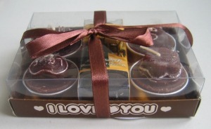 Velas de imitaci�n de dulces