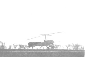 AUTOGIRO. Primer despegue, enero 1923. Lo consigui� con su modelo C-4