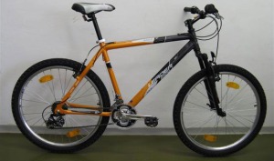 Bicicleta de manta�a