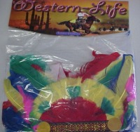 Tocado indio de plumas (Al pulsar se abrir� la foto en una nueva ventana.)