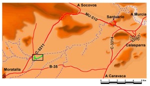 Situacin y accesos al Estrecho de Bolvonegro