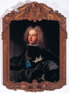 Hyacinthe Rigaud. Felipe V con traje espa�ol. 1701. Patrimonio Nacional. Palacio Real Madrid