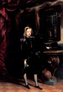 Juan Carre�o de Miranda. Carlos II. 1675. Fundaci�n BBVA. Madrid