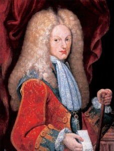 Copia de Miguel Jacinto Mel�ndez. Retrato de Felipe V. Ca. 1708. Patrimonio Nacional. Monasterio del Escorial