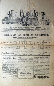 Peridico El Pueblo de Jumilla