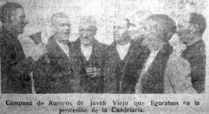 Auroros de Javal� Viejo en los a�os 40