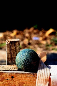 Bola del carril de El Pencho en La Albatala [bolos huertanos]