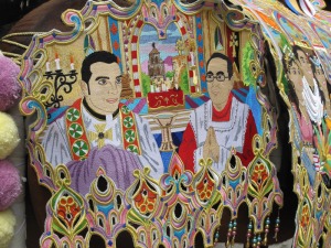 Detalle del manto de la Pe�a Gavil�n 