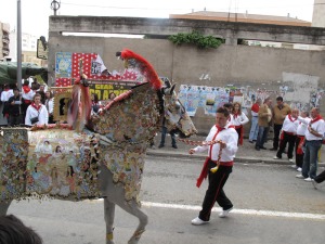 Caballo concursante de la Pe�a El Zambra 
