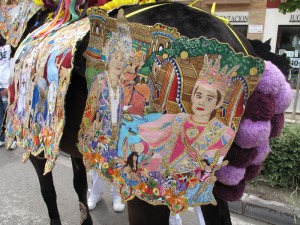 Caballo concursante de la Pe�a Silencio 