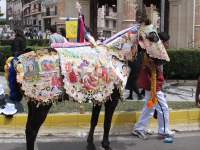Caballo concursante de la Pe�a Terremoto 