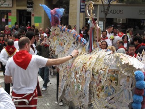 Caballo concursante de la Pe�a Terry 