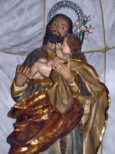 'San Jos� con el Ni�o' de Roque L�pez (Totana)