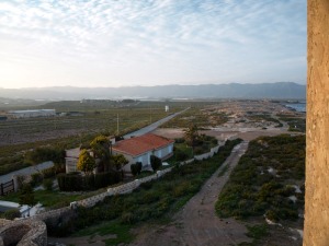 Vista de la llanura costera de Cope desde su Torre y hacia el Este 