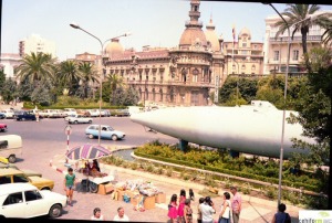El submarino, s�mbolo de la ciudad