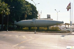 El submarino, s�mbolo de la ciudad