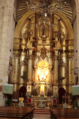 Interior Iglesia de el Salvador. Regi�n de Murcia Digital