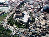 Foto a�rea del Santuario de la Vera Cruz