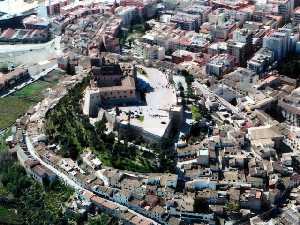 Foto a�rea del Santuario de la Vera Cruz