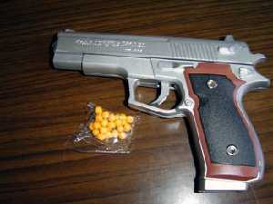 pistola juguete