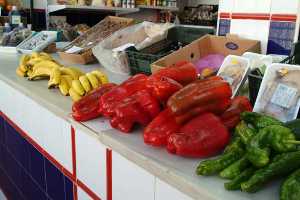 Alimentos de la Plaza de Abastos