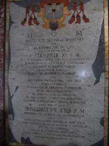 Tumba de Luis Belluga y Moncada en la iglesia de Santa Mar�a in Vallicella de Roma