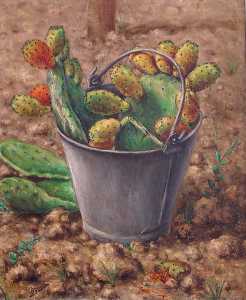 Cubo con cactus [Abar�n_Joaqu�n Juli�]
