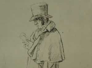 Dibujo del Escultor Ram�n Barba [Moratalla_Personajes_Ram�n Barba] 