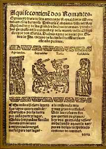 Romance de Gin�s P�rez de Hita, portada del libro 'De la vida murciana de Gin�s P�rez de Hita'. Manuel Mu�oz Barber�n y Juan Guirao Garc�a (Acad. Alfonso X,1987) [Mula_Gines P�rez de Hita]