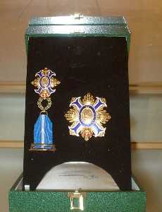 Algunas de las condecoraciones de P�rez Pi�ero [Calasparra_Museos_Fundaci�n] 