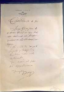  nombramiento jefe (1916) [Los Alc�zares_Museo Aeron�utico]