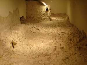 Restos arqueol�gicos del Museo de la Vera Cruz 