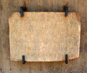  L�pida Fachada Iglesia de Torre Pacheco [Torre Pacheco_Luis Pacheco de Arr�niz]