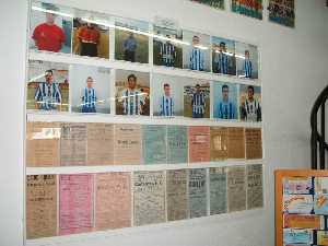 Plantilla actual y carteles de �poca 