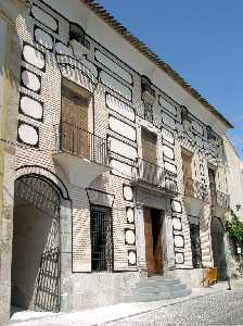 Fachada de la Casa de los Fajardo en Cehegn