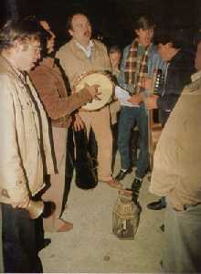 Auroros de Rinc�n de Seca cantando el Aguilando