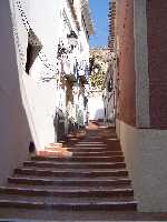 Callejn de escaleras