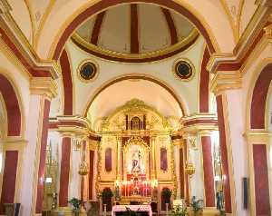 Altar de la iglesia de San Bartolom de Librilla 