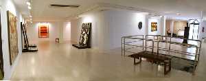 Interior de la Sala Muralla Bizantina, en la que expuso Luzzy [Cartagena_Ram�n Alonso Luzzy]