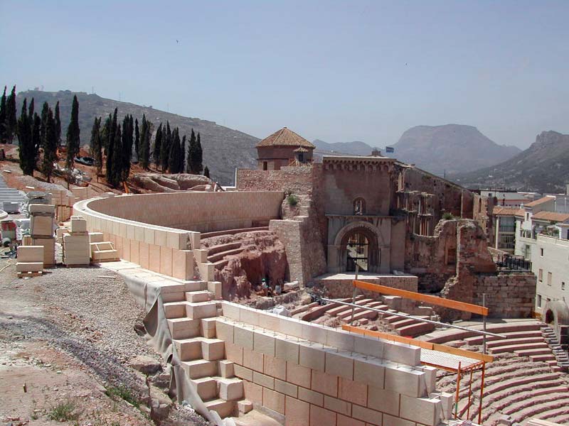 Vistas de la Iglesia[Iglesia Catedral Santa Mara Cartagena]. 