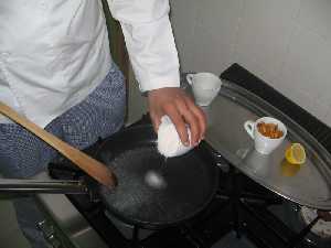 Elaboraci�n del almibar 