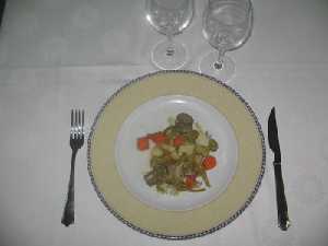 Presentaci�n de menestra de verduras con jam�n [Recetas_Menestra de verduras con jam�n]