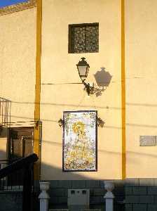 Detalle en la Fachada de la Ermita