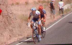 Pedro Martnez durante una escapada