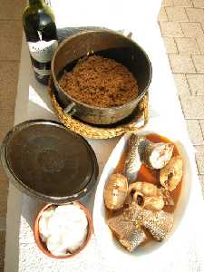 Arroz caldero del Mar Menor. Receta tradicional de la Región de Murcia